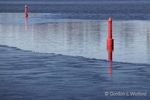 Channel Marker_14585.jpg - Rideau River (Canal) photographed at Smiths Falls, Ontario, Canada.